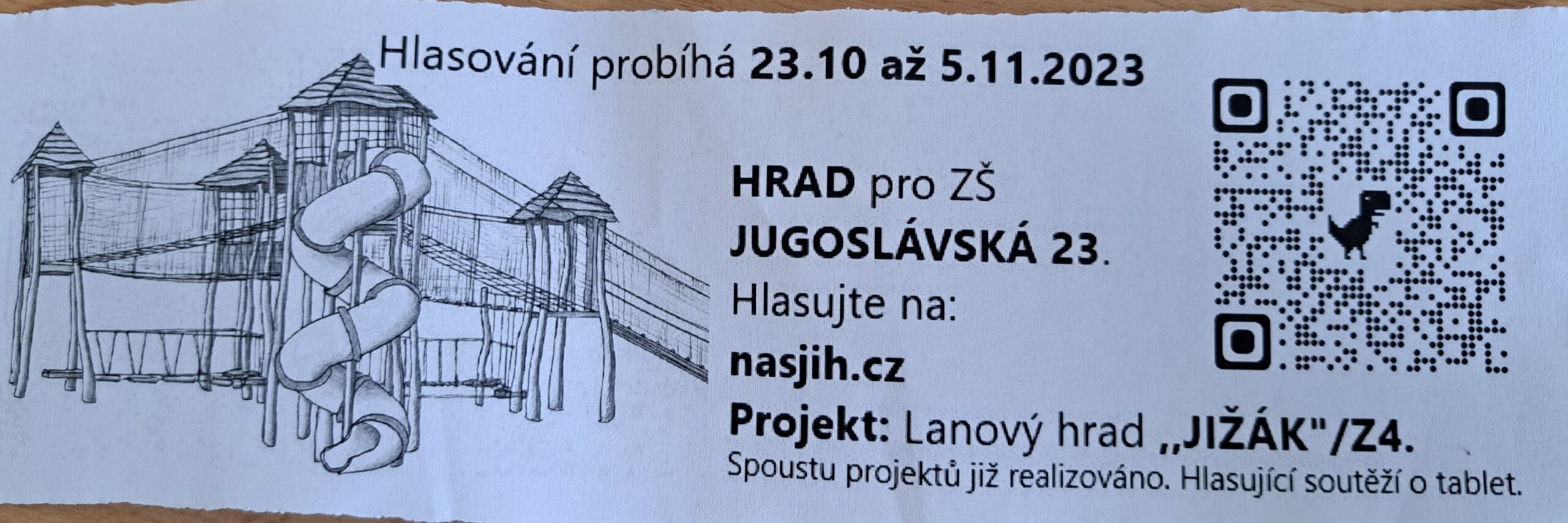 Lanový hrad „JIŽÁK“/Z4 – HLASUJTE!!!