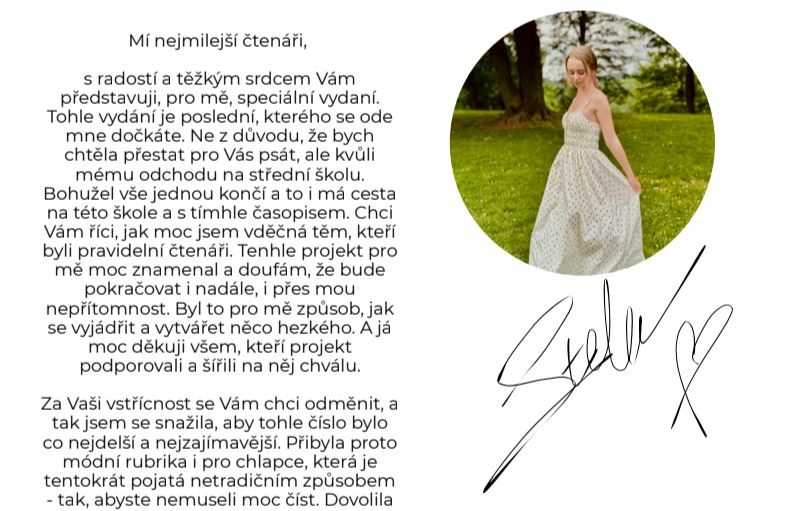 Červnové dvojčíslo školního časopisu