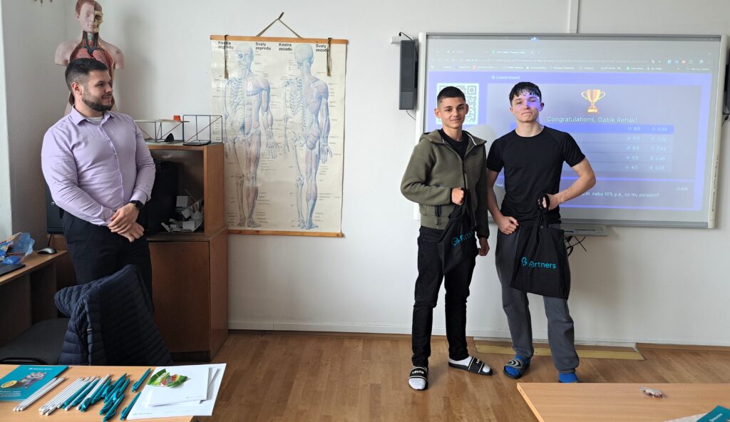 Finanční gramotnost opět s odborníkem z praxe