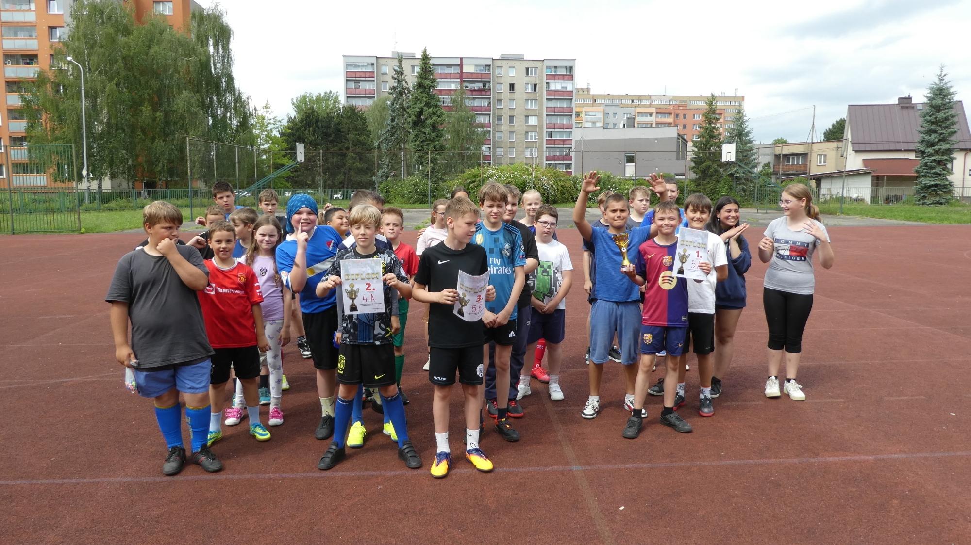 Fotbalový turnaj 3. – 5. ročníku